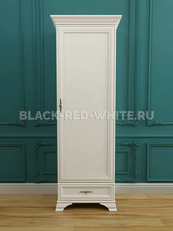 Шкаф S320-REG1D1S "KENTAKI" белый