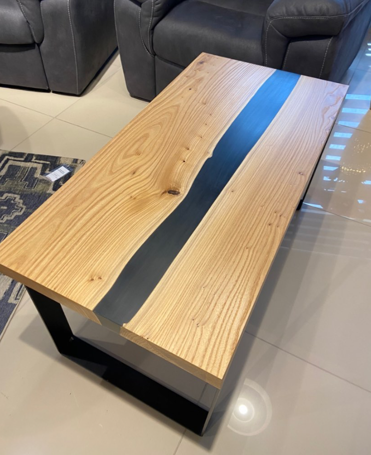 Стол Table 14 (черная, каркас черный муар)