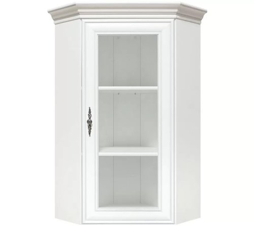 Шкаф верхний S320-NADN1W "KENTAKI" белый/белый