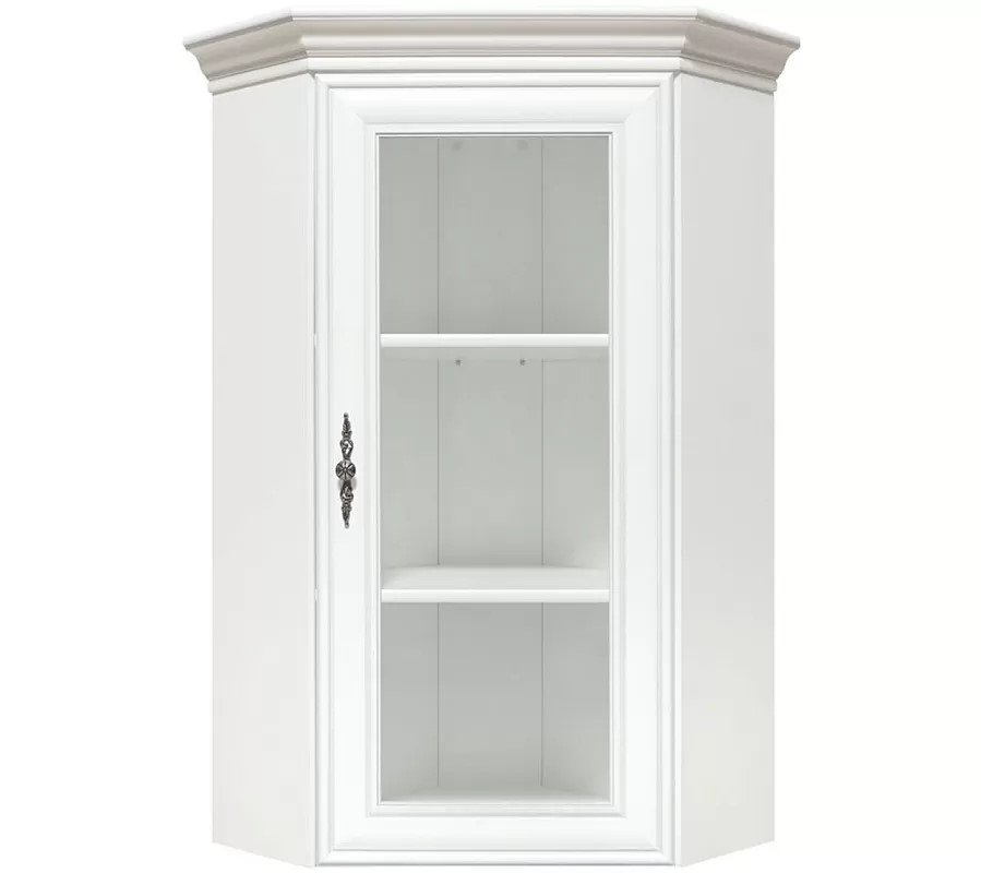 Шкаф верхний S320-NADN1W "KENTAKI" белый/белый