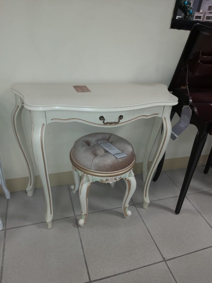 Консоль с ящиком М 108L (кр. 17, патина золото)