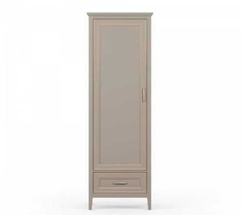 Шкаф REG1D1S  "CLASSIC" глиняный серый/глиняный серый